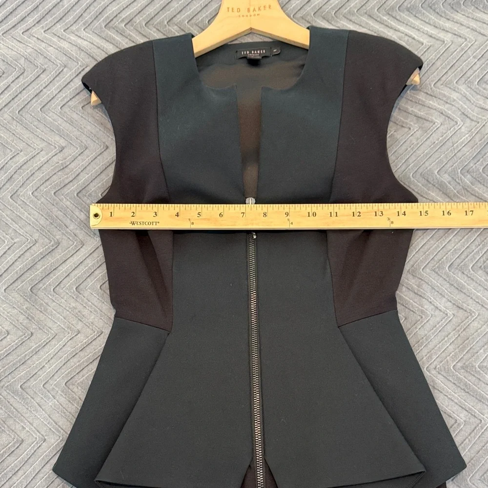 Ted Baker ‘Jamthun’ Zip Peplum Sheath Dress